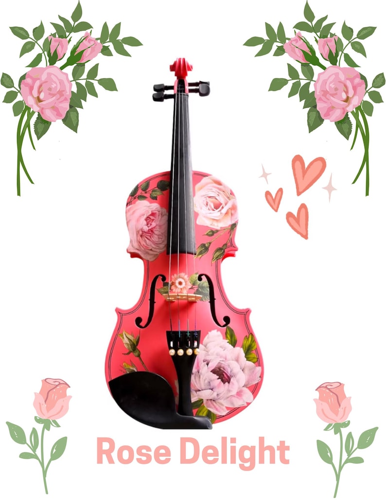 Abito da violino rosa rosa di Rozanna immagine 1