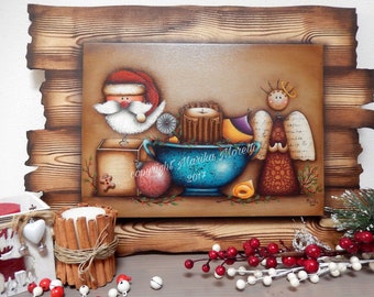 Country Painting Epattern - Italian Christmas - Marika Moretti Designs