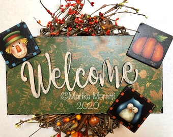 Country Painting Epattern - Quick & Easy: Fall Halloween - Marika Moretti Designs