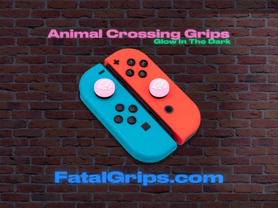 Buy Animal Crossing Glow in the Dark Thumb Grips for Nintendo