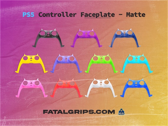 Sony DualSense 5 PS5 Controlador reemplazo Carcasa Cubierta frontal Colores  personalizados Mod Dualshock Faceplate (11 colores)