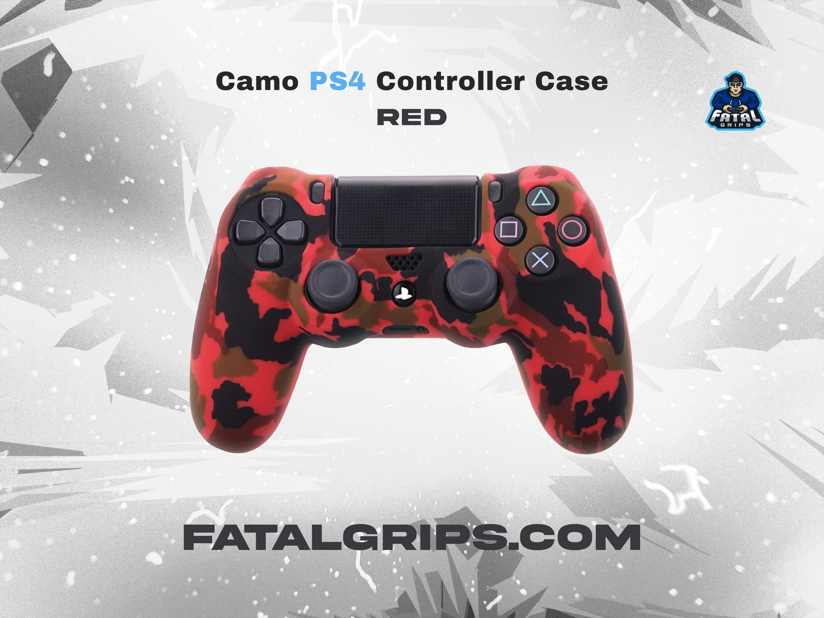 PS4 CONTROLLER CASE Hell Camo Cover Controller Accessories - Etsy