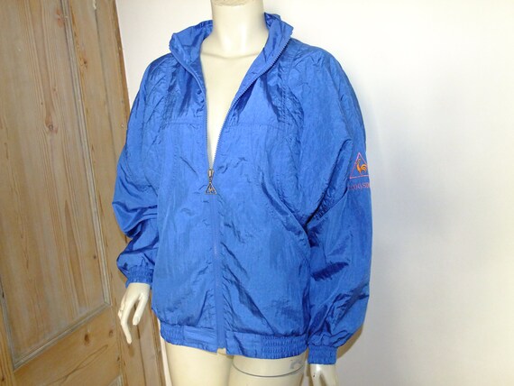 True Vintage 90s Shell Suit Top Track Jacket Nylo… - image 9
