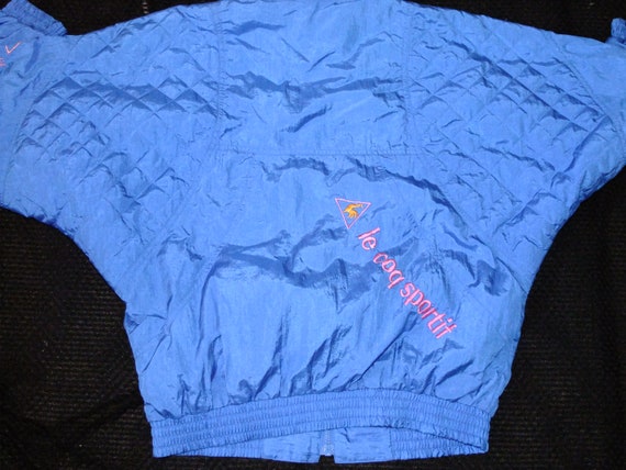 True Vintage 90s Shell Suit Top Track Jacket Nylo… - image 3