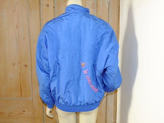 True Vintage 90s Shell Suit Top Track Jacket Nylo… - image 4