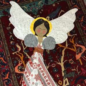 Gabriela - A Multicultural Angel Wall Hanging