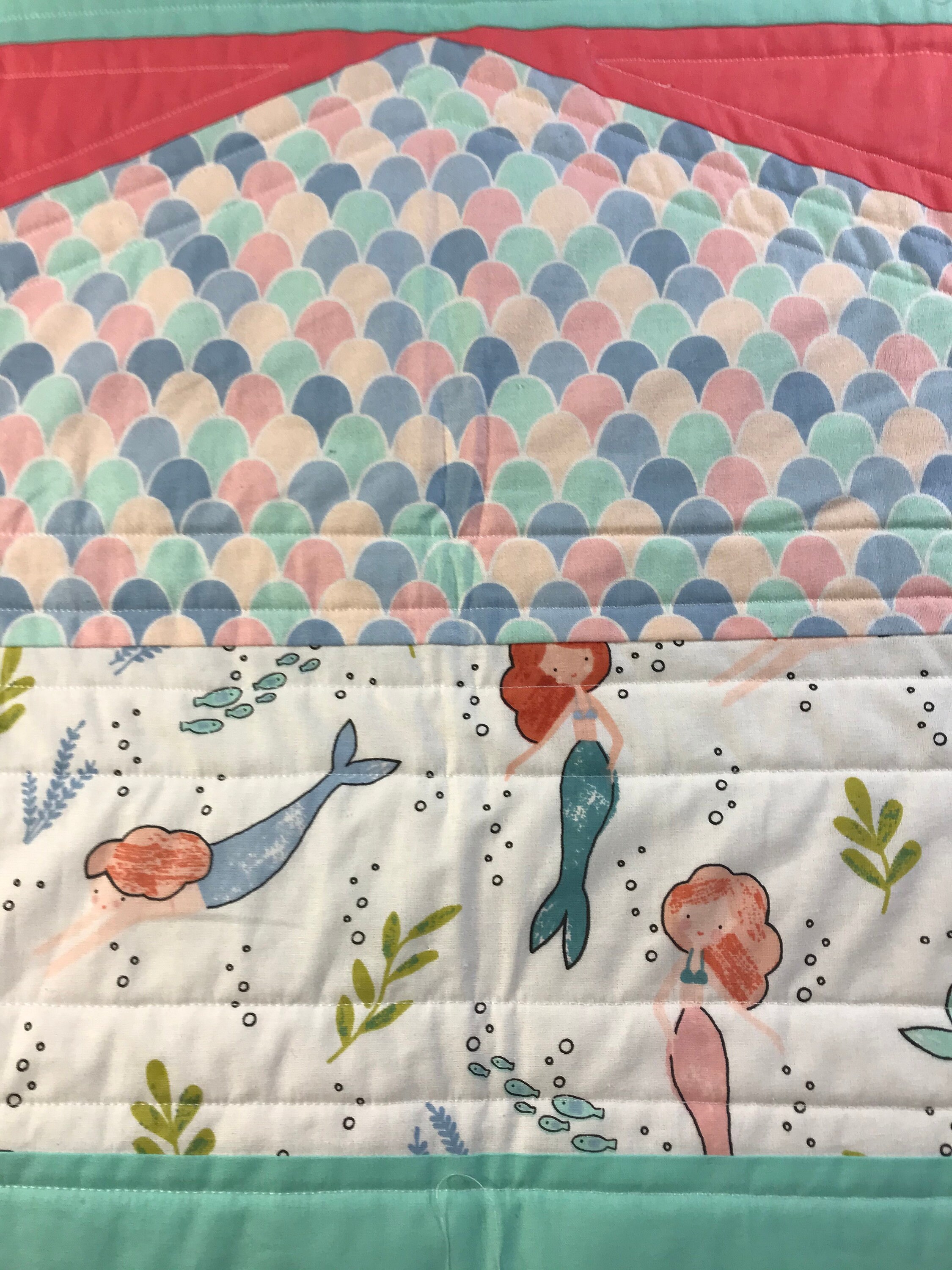 Under the Sea A Handmade Crib Quilt Etsy Canada
