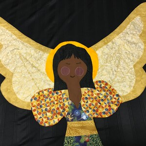 Laila - A Multicultural Angel Wall Hanging