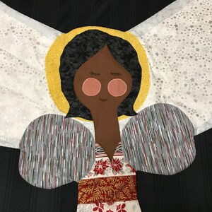 Michaela - A Multicultural Angel Wall Hanging