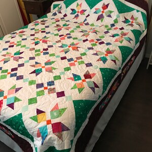 The Mystery of 2020 - A Handmade One of a Kind Twin Quilt