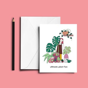 Nieuwe thuis/verjaardagskaart - Ultimate Plant Fan