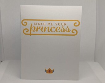 Tarjeta de San Valentín Peachy con pegatina