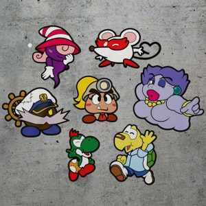 Paper Mario TTYD Squad Stickers