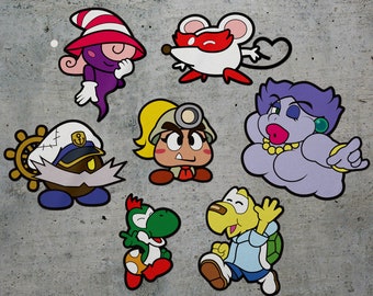 Paper Mario TTYD Squad Stickers