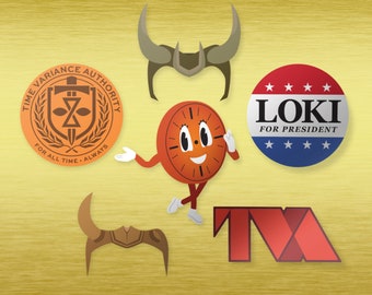 Loki/TVA Stickers