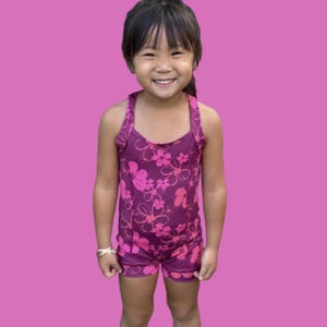 Romper mini Plumeria