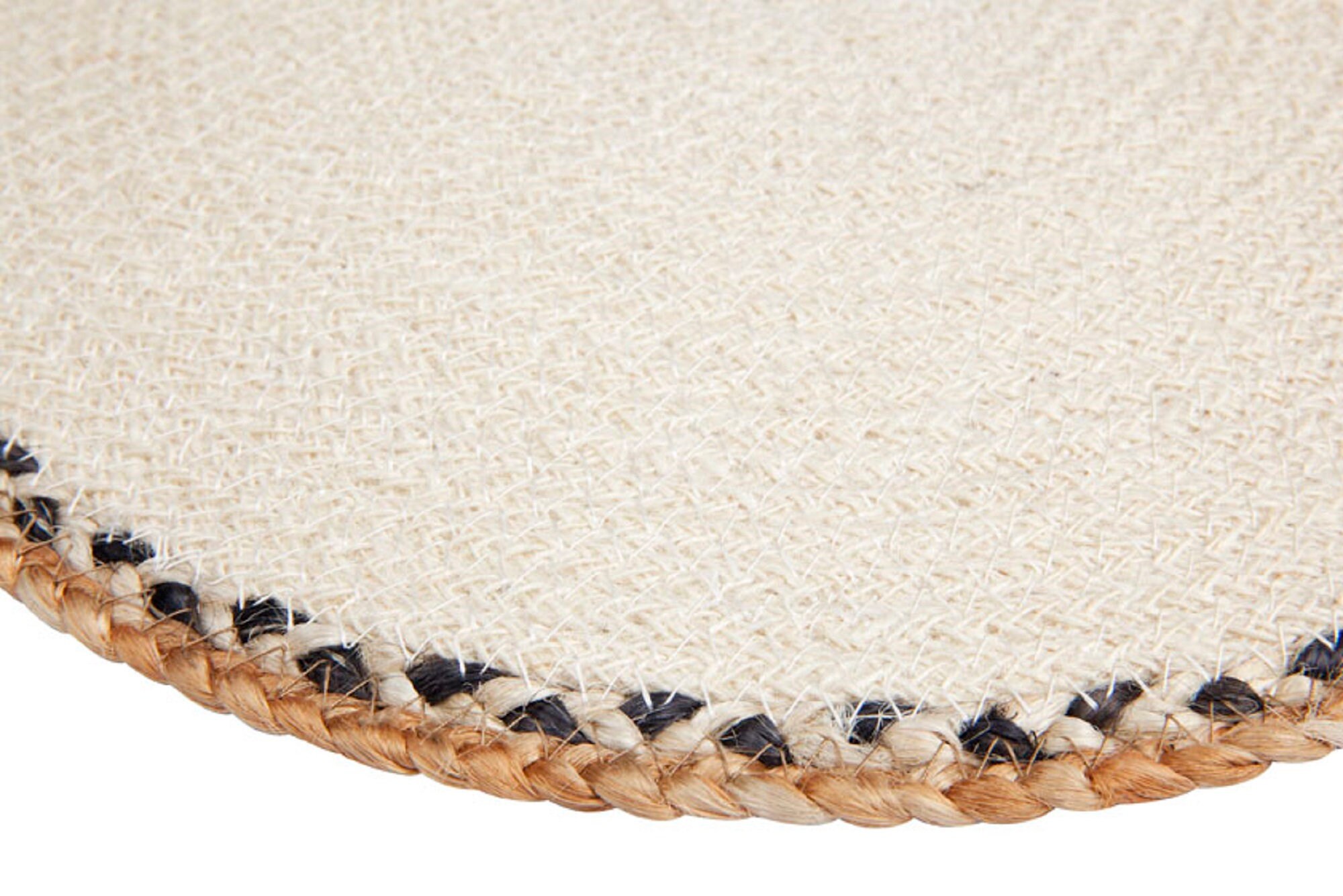 Round Jute Braided Placemat Set of 4 38 Cm Etsy Australia