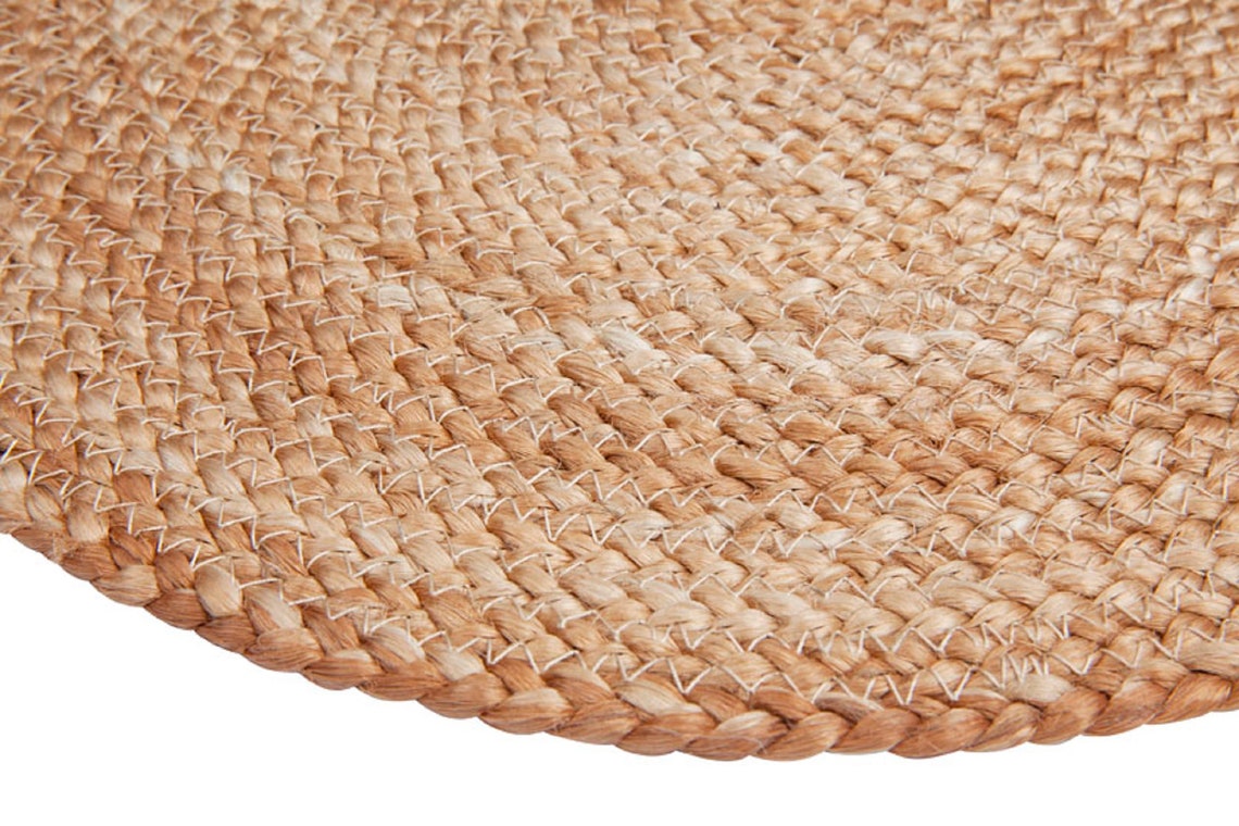Round Jute Placemat Set of 4 35 cm Willow Fab Habitat Etsy