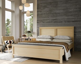 Safi Natural Queen Bed