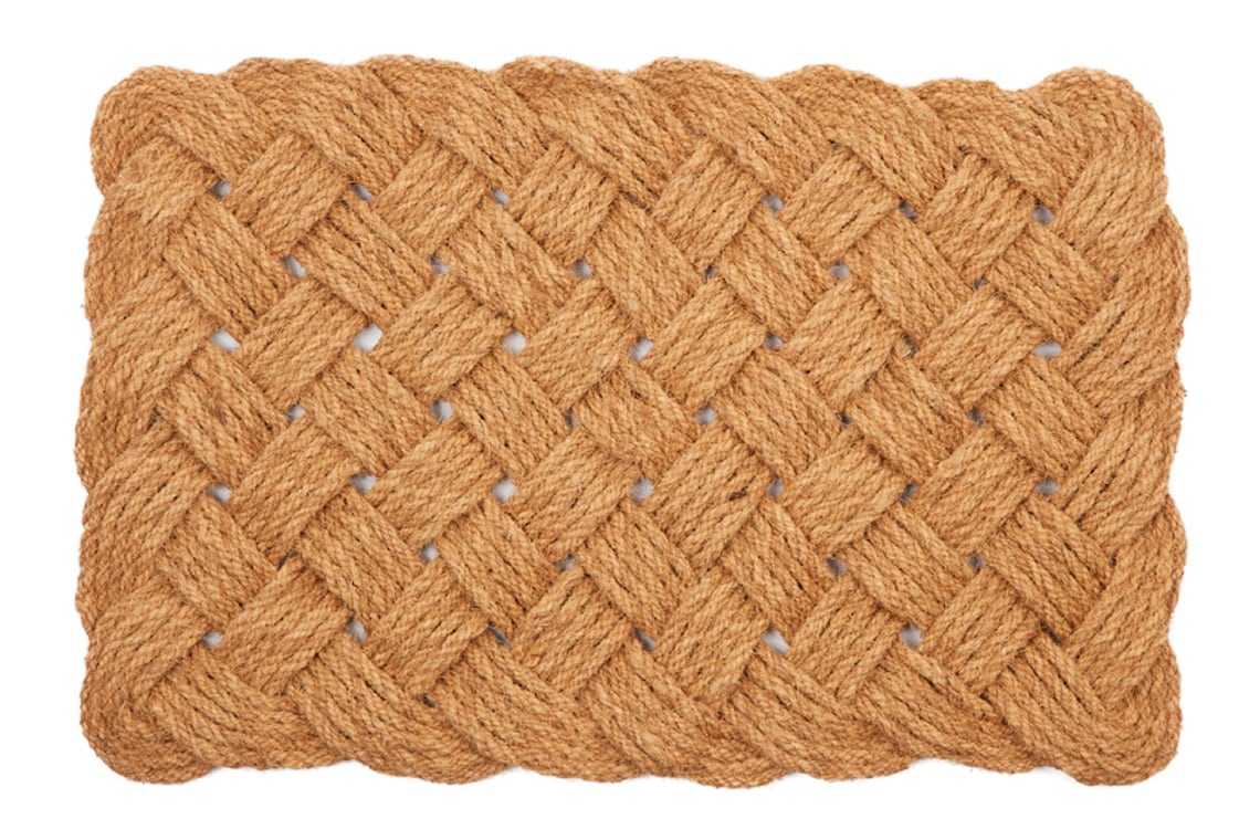 Handmade Natural Rope Doormat 100 Coir Knotted Mat Etsy