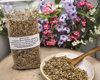 Dried Yarrow Flower: Herbal Remedy, Love, Healing Spiritual Wounds (1 oz)