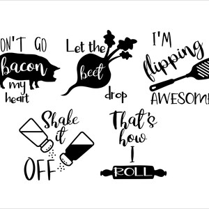 Kitchen Collection SVGs