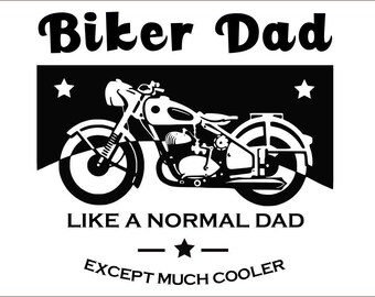 Biker Dad SVG