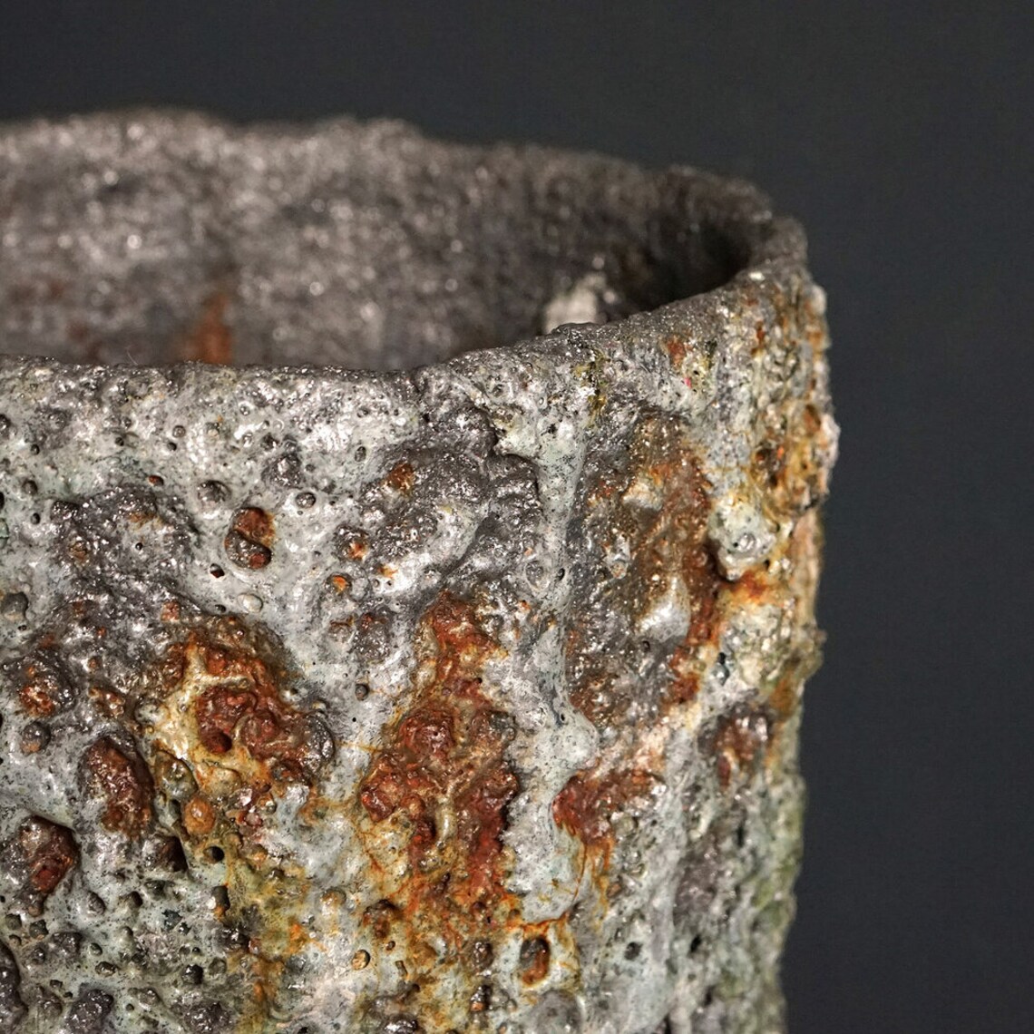 Pair of Vintage Foundry Crucible Pots Reclaimed Industrial Etsy