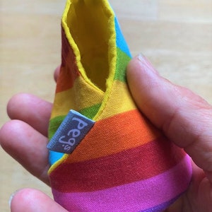 Baby rainbow slippers image 7