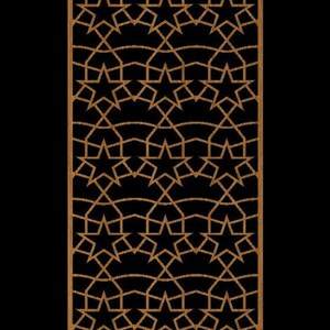 Diseño #015 5X10 Trivet / Montaña rusa / Arte de pared / Stencil Pattern Cut Files para Glowforge Cricut Silhouette LASER .dxf .svg .eps .jpg .pdf .png