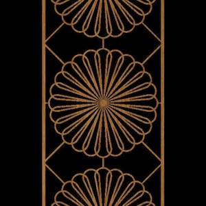 Diseño #031 5X10 Trivet / Coaster / Wall Art / Stencil Pattern Cut Files para Glowforge Cricut Silhouette LASER .dxf .svg .eps .jpg .pdf .png