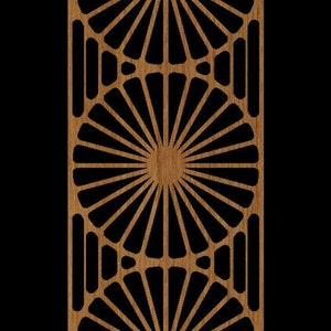 Diseño #028 5X10 Trivet / Coaster / Wall Art / Stencil Pattern Cut Files para Glowforge Cricut Silhouette LASER .dxf .svg .eps .jpg .pdf .png