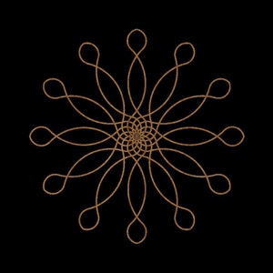 Design #046 8&quot; Trivet Coaster Wall Art Pot Holder Stencil Files for Glowforge Cricut Silhouette LASER .dxf .svg .eps .jpg .pdf .png