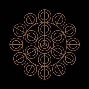 Design #069 8&quot; Trivet Coaster Wall Art Pot Holder Stencil Files for Glowforge Cricut Silhouette LASER .dxf .svg .eps .jpg .pdf .png