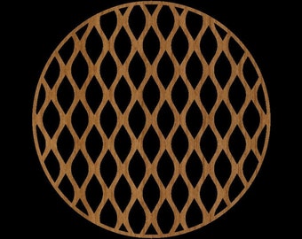 Pliki szablonów do wycinania linii Glowforge Silhouette Cricut LASER w formacie .dxf .svg .eps .jpg .pdf .png