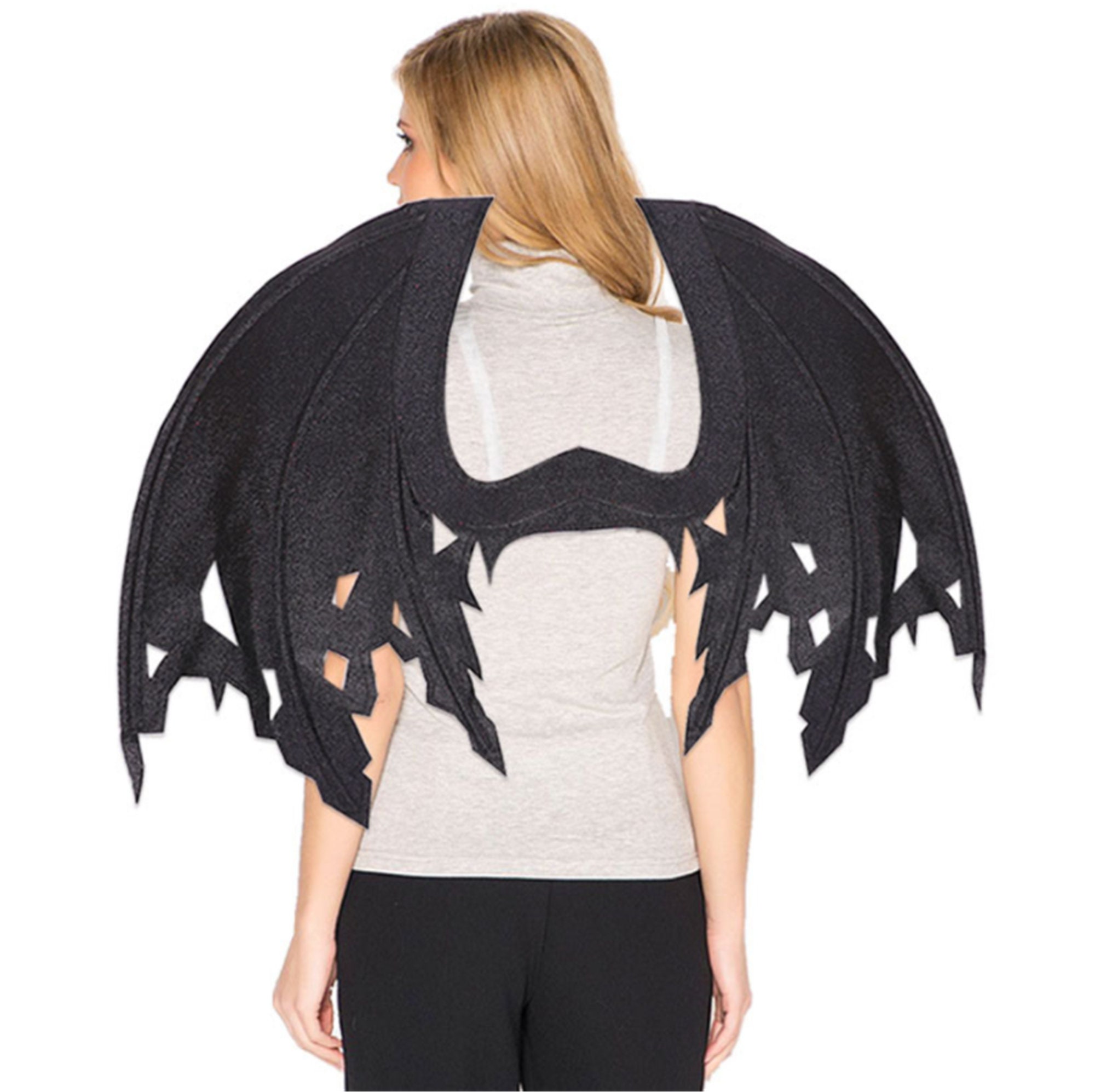  Evonecy Cosplay Halloween Devil Wings, Lightweight 87cm with  Elastic Belt, White/Black Novelty Halloween Bat Wings, for Kids  Teenagers(White Black Bone Wings HGDS19001A) : צעצועים ומשחקי
