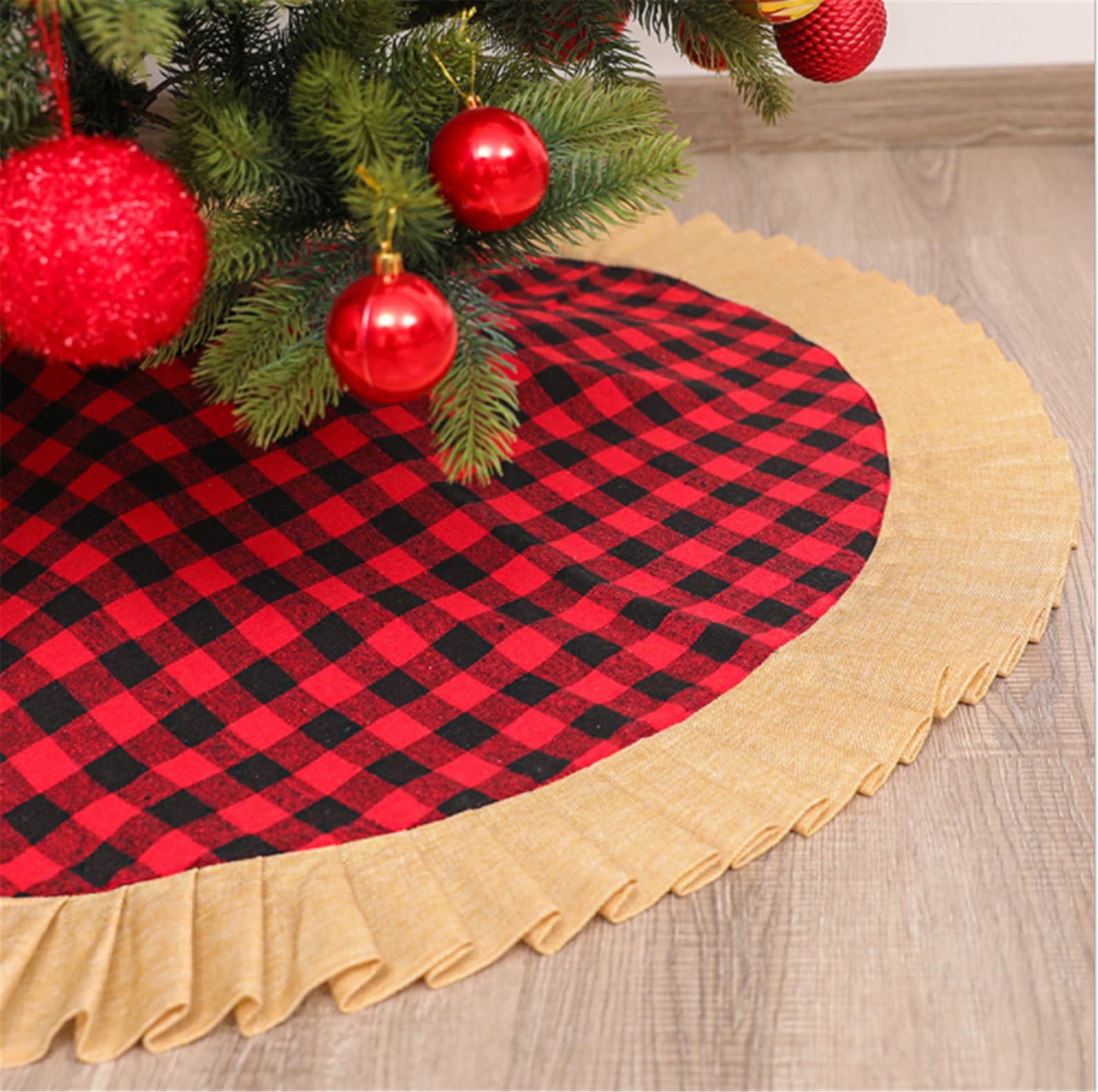 Christmas Tree Skirt red Tree Skirt christmas Gift Tree Etsy