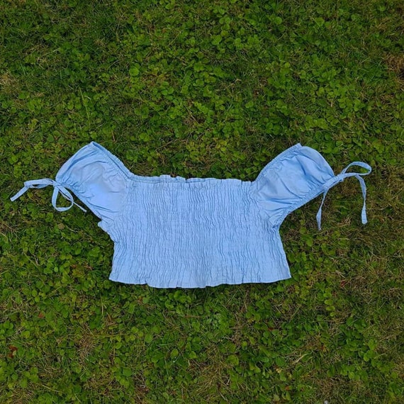 Cottagecore Milkmaid Top