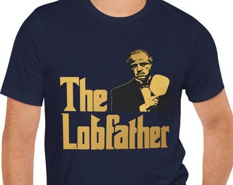 The Lobfather Pickleball T-Shirt | Marlon Brando Parody Tee | Bella Canvas 3001 | DTF Print | Funny Pickleball Gift