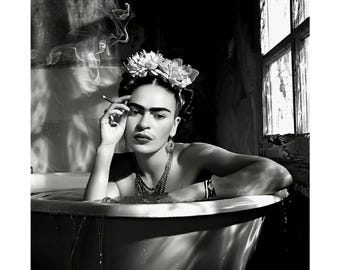 Frida Kahlo: Unconventional Serenity Matte Vertical Posters | SPF - 000001