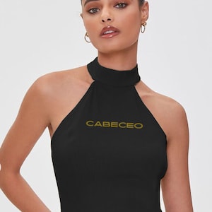 High Neck Halter Top - Fashion Tango Wear for on and off the dance floor