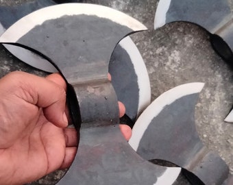 Hand Forged Double Axe Head – Decorative Viking Style Collectible | Medieval Replica