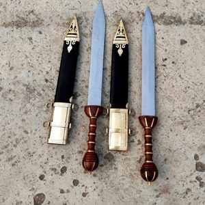 The Roman Sword  with Wood Handle Set of 2