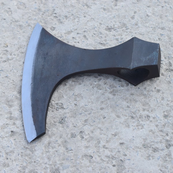 Forged Hand made Viking Tomahawk Viking Style  Axe Head Throwing Hatchet, Camping axe.