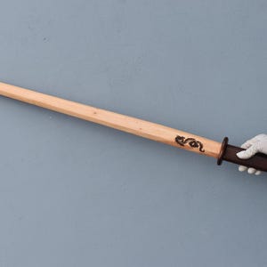 Handcrafted Japanese Katana Samurai  Practice Training Katana Sword. Medieval Inspired Replica Practice Costume Cosplay Sword.