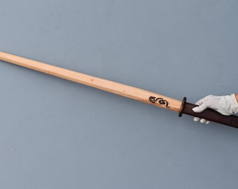 Handcrafted Japanese Katana Samurai  Practice Training Katana Sword. Medieval Inspired Replica Practice Costume Cosplay Sword.