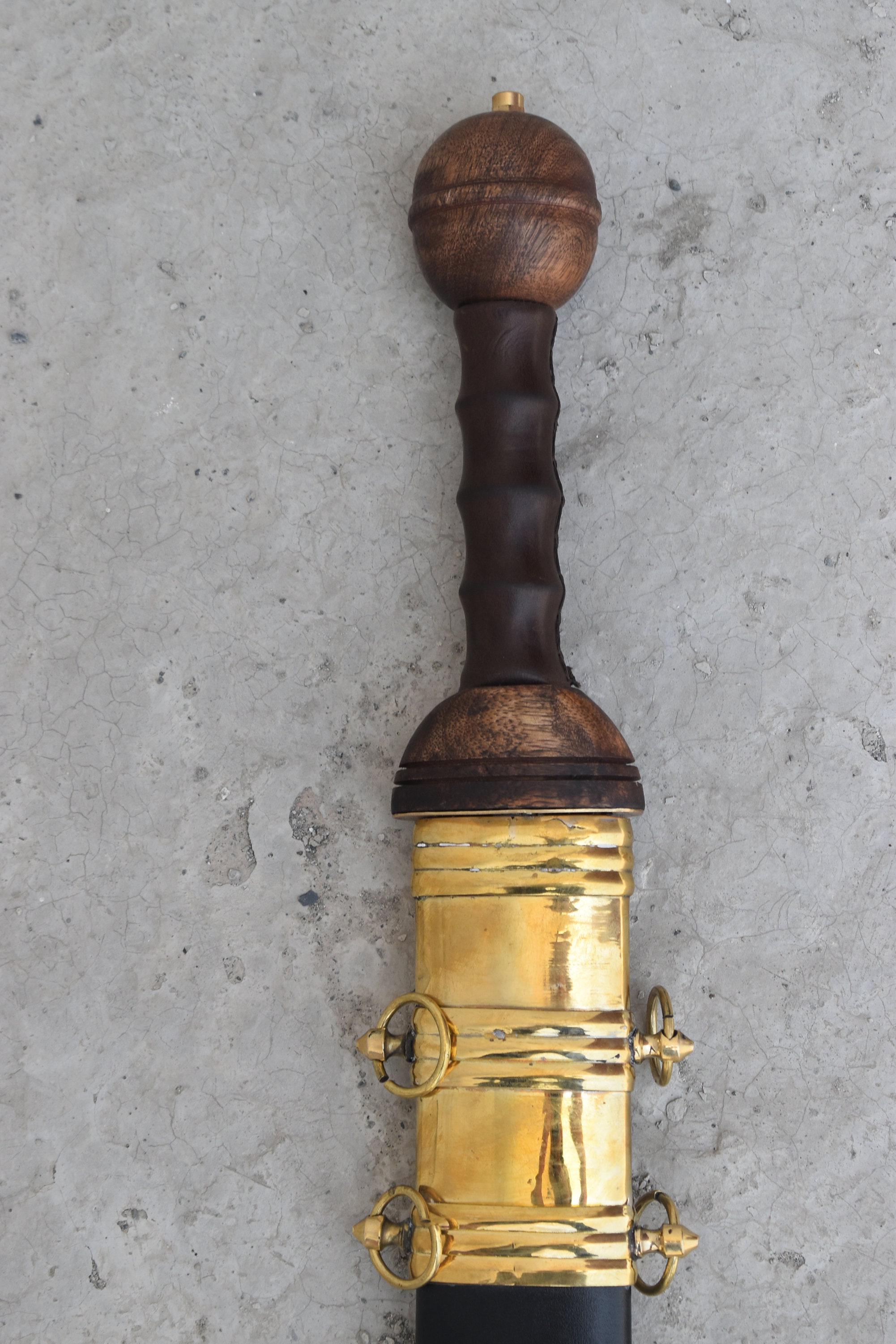 Handcrafted Roman Gladius Replica | Decorative Sword With Wooden Handle ...