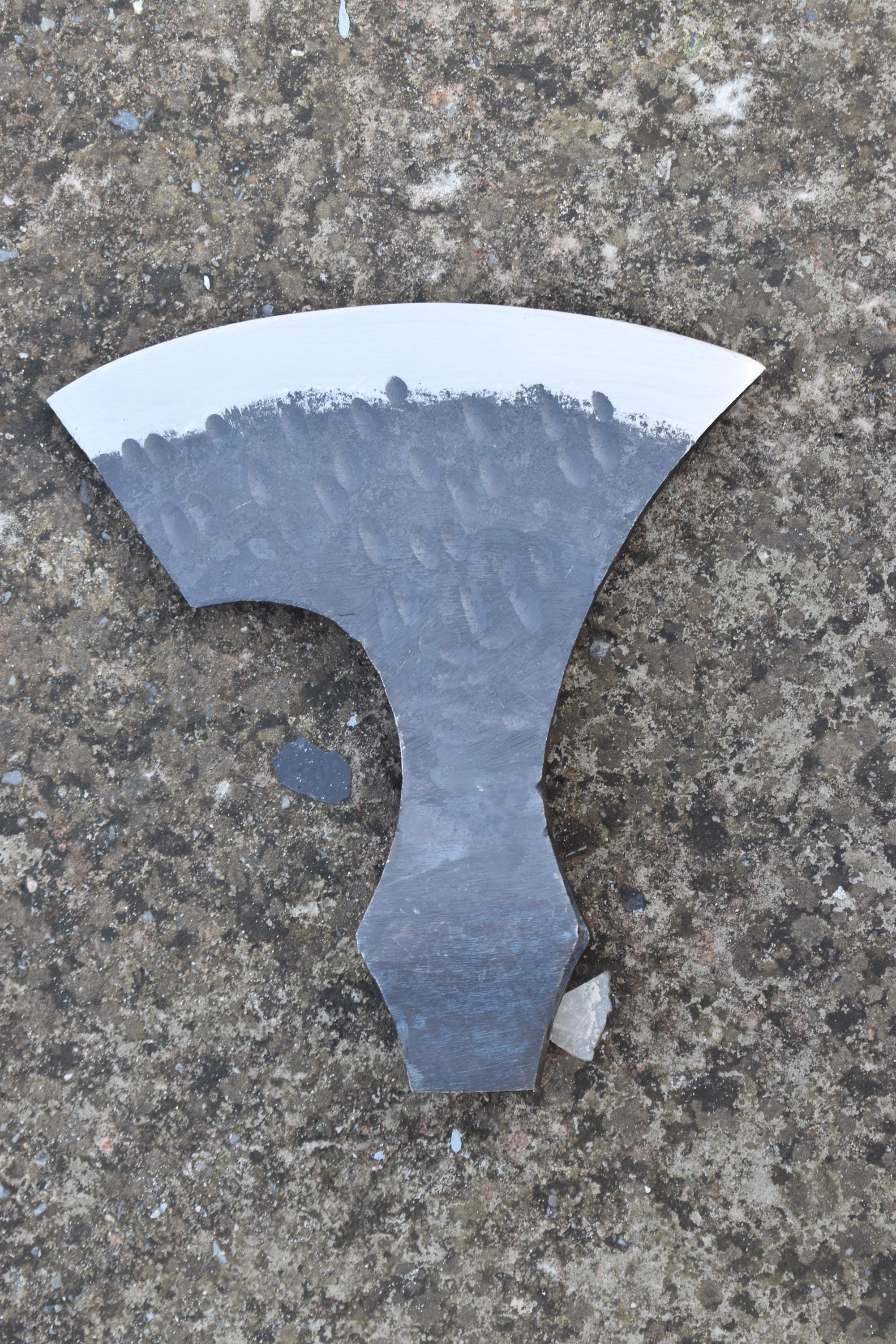 Hand-forged Medieval Decorative Axe Head | High Carbon Steel Replica ...