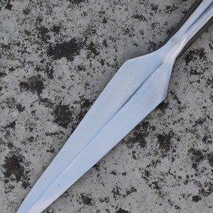 Viking Hand Forged Steel Spear Head High Carbon Steel