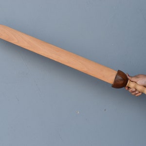 Hand-crafted Wooden Roman Gladius  practice training sword. Medieval Inspired Replica Practice Costume Cosplay Sword.